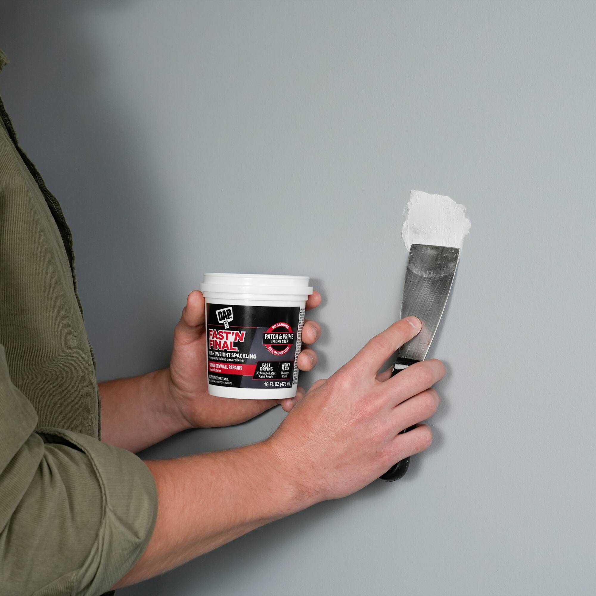 DAP® Fast 'N Final® 16oz. Lightweight Spackling